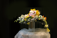 Floral Hat design, London contemporary design class, Flower Design of Britain