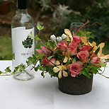 Autumn rose arrangement- Halloween