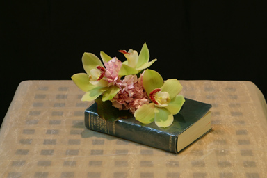 Flowers for prayer book