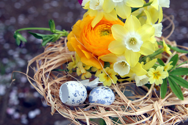イースター 復活祭 Easter イースターのフラワーアレンジメント