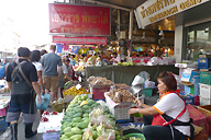 タイ　パタヤ市のマーケット